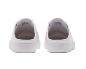 Giay Puma Bari Mule Ribbon 125 'White Pink' 382331-04