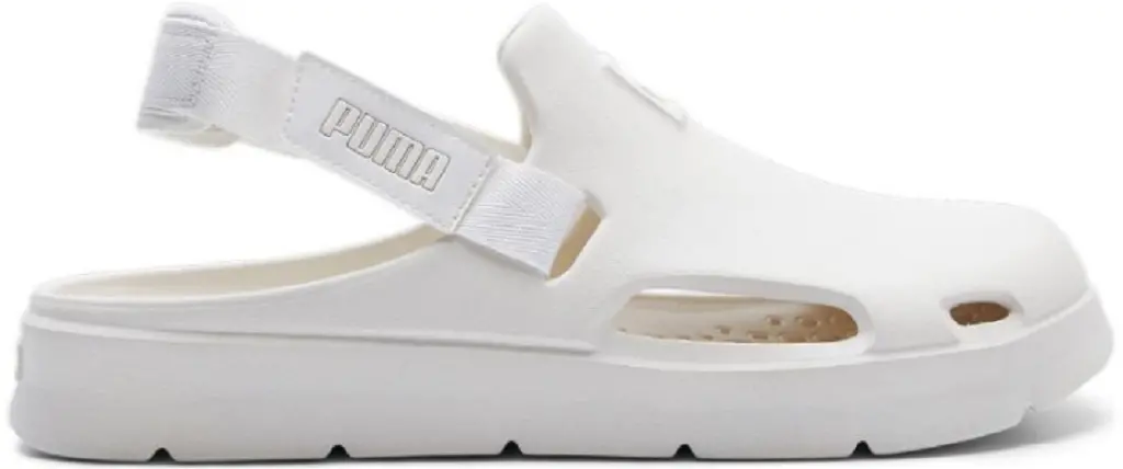 Dep Puma Shibui Mule 'Warm White' 394883-03