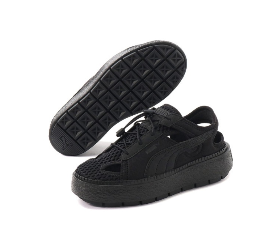 Dep Puma Basket Platform Trace Light 'Black' 382872-01