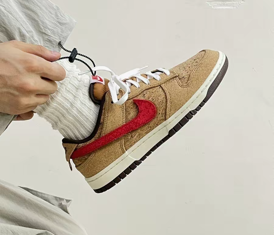 Giay Nike x CLOT Dunk Low ‘Cork’ FN0317-121