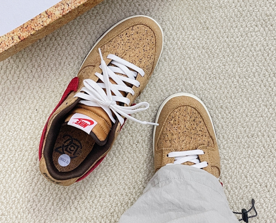 Giay Nike x CLOT Dunk Low ‘Cork’ FN0317-121