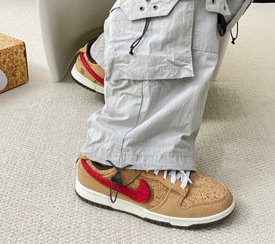 Giay Nike x CLOT Dunk Low ‘Cork’ FN0317-121