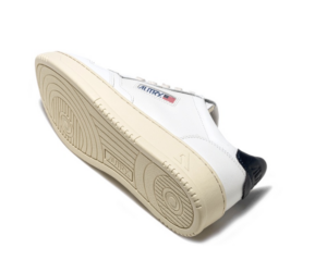 Giay Autry Medalist Low Leather 'White Blue' AULM-LL12