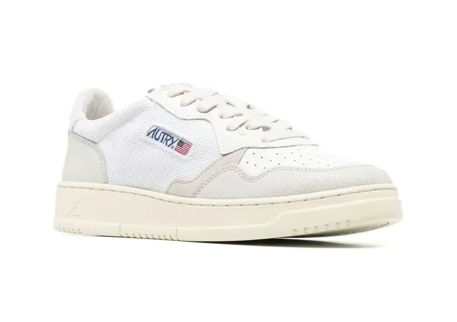 Giay Autry Medalist Low Leather 'White' AULM-CN01