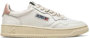 Giay Autry Medalist Low Leather 'White Pink' AULM-LL16