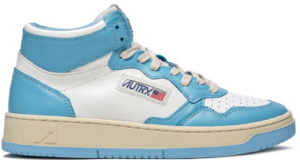 Giay Autry Medalist Mid 'White Sea' AUMM-WB08