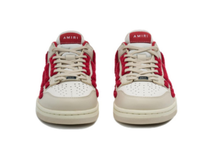 Giay Amiri Skel Top Low 'White Red Chenille' PF23MFS008-610