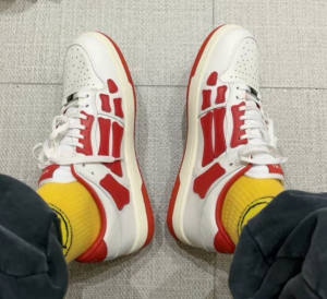 Giay Amiri Skel Top Low 'White Red' MFS003-124