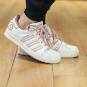 Giay Adidas Original Super Star 'Pink Beige' IE5528