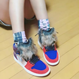 Giay Nike Air Jordan 1 Retro High x Aleali May 'Court Lux' BV2613-600