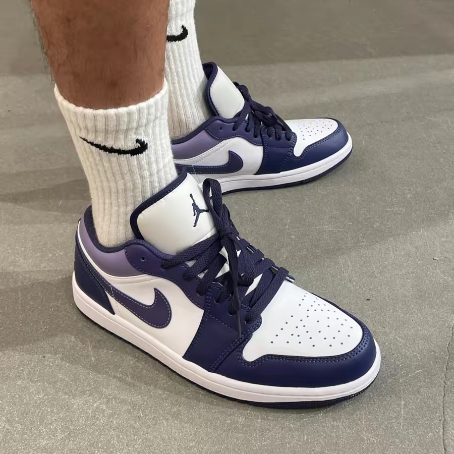 Giay Nike Air Jordan 1 Low 'Sky J Purple' 553558-515
