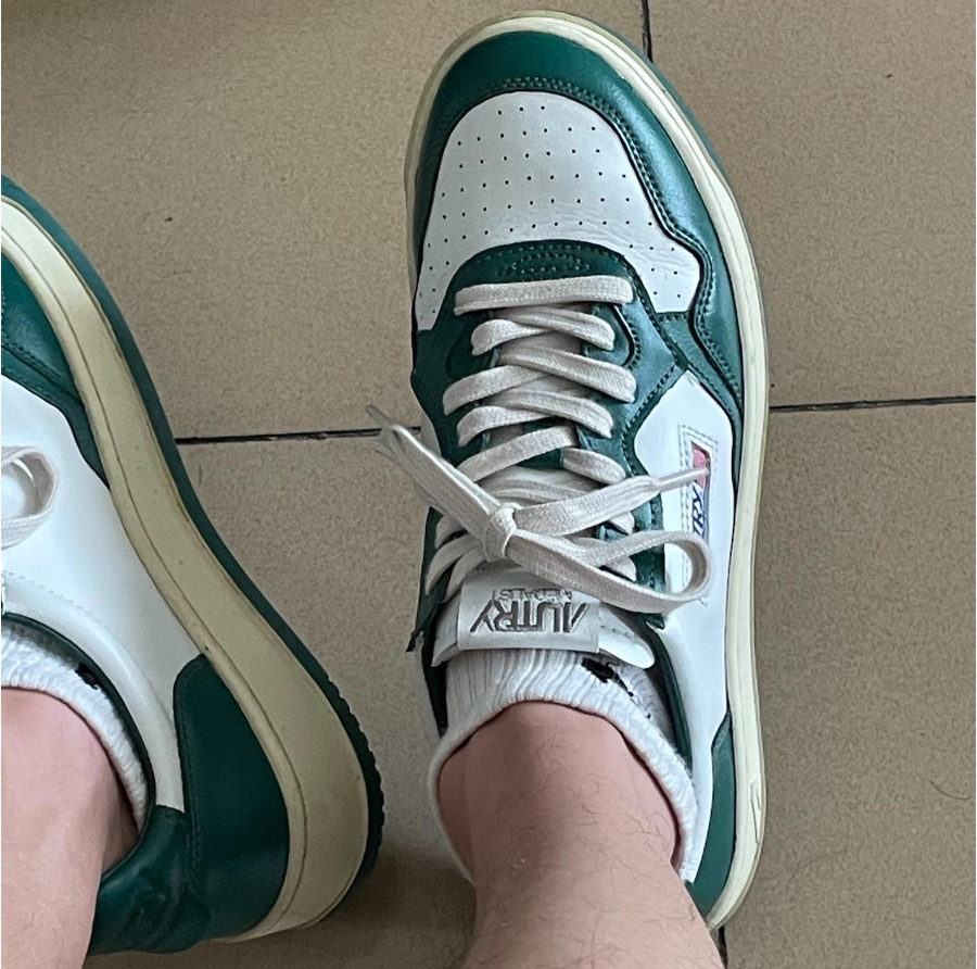 Alternative view of Giày Autry Medalist Low 'White Mountain' AULM-WB11