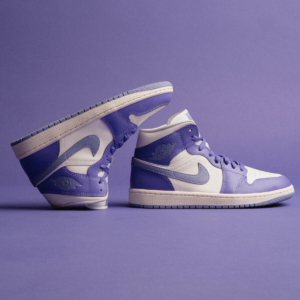 Giay Nike Air Jordan 1 Mid 'Action Grape' BQ6472-504
