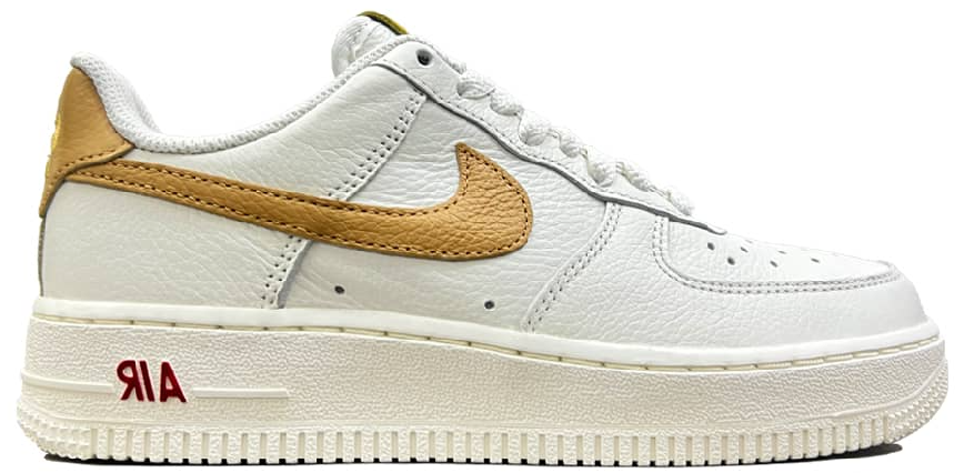Giay Nike Air Force 1 Low By You Custom 'White Gold' DQ7417-991