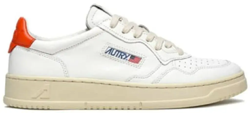 Giay Autry Medalist Low 'White Orange' AULM-LL24