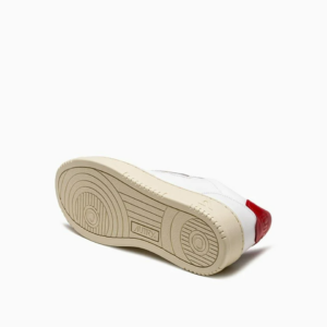 Giay Autry Medalist Low Leather 'White Red' AULM-LL21