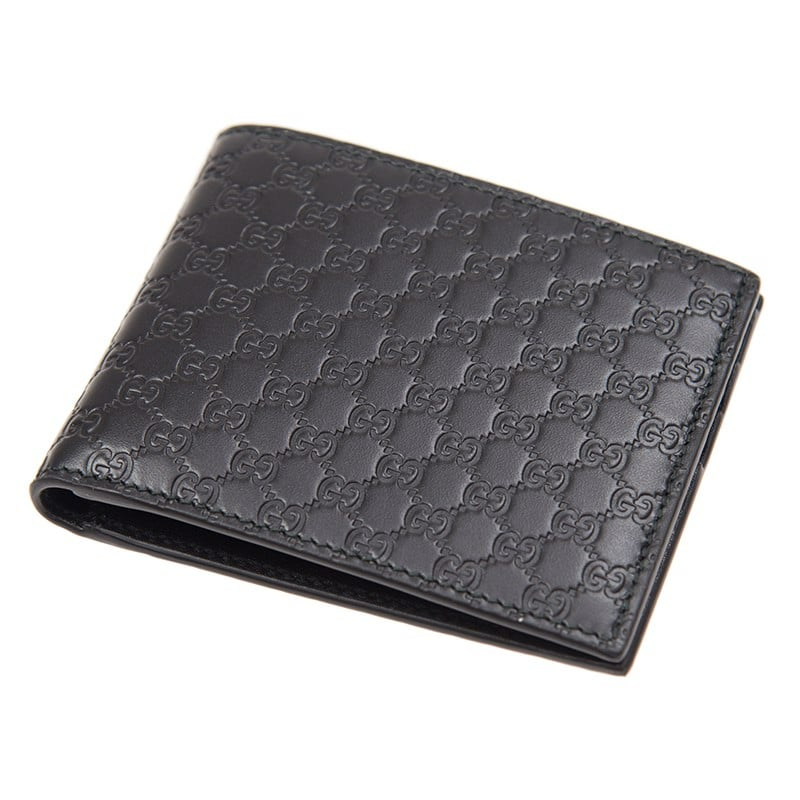 Vi Gucci Wallets Short Fold Wallet 'Black' 260987-BMJ1N-1000