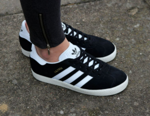 Giay Adidas Gazelle Junior 'Black White' BB2502