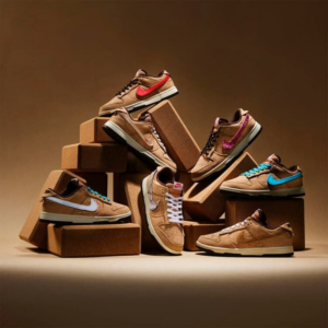 Giay Nike x CLOT Dunk Low ‘Cork’ FN0317-121