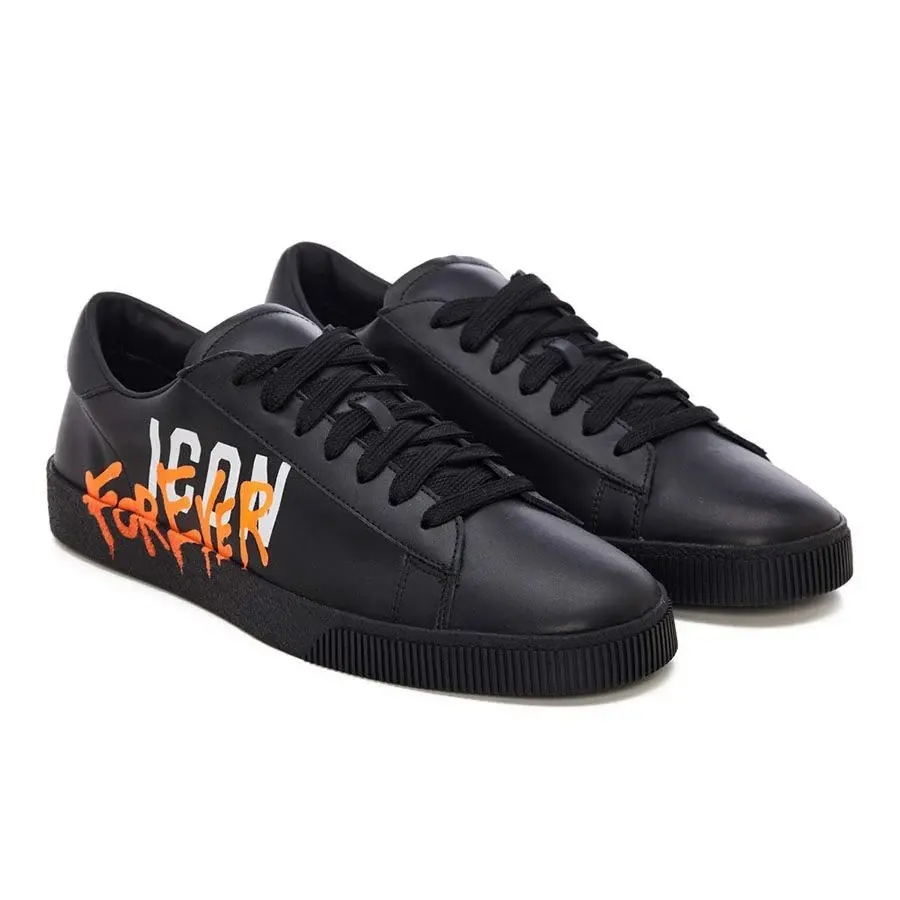 Giay Dsquared2 Icon Forever 'Black' SNM018701504893M1688