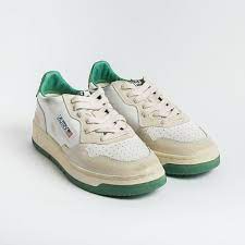 Giay Autry Medalist Low Pony Skin Leather 'White' AULW-PP01