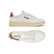 Giay Autry Medalist Low Leather 'White Rust' AULW-LL48