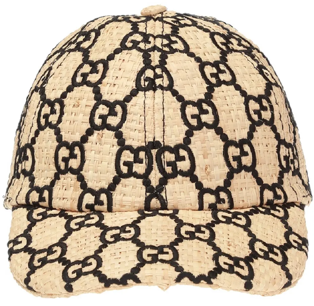 Mu Gucci Woven Baseball Cap 'Beige' 577900-3HH38-9260