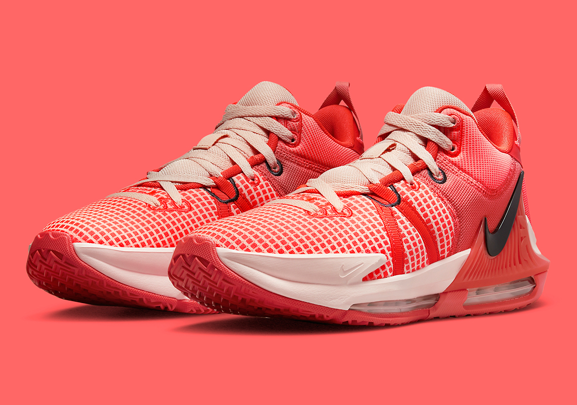 Giay Nike LeBron Witness 7 'Bright Crimson' DM1123-600