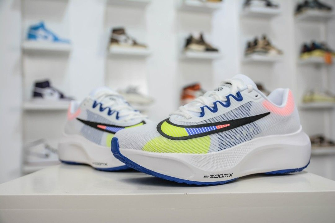 Giay Nike Zoom Fly 5 Premium 'White Blue' DX1599-100