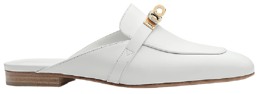 Giay Hermes Oz Mule 'Blanc' H221256Zv90350