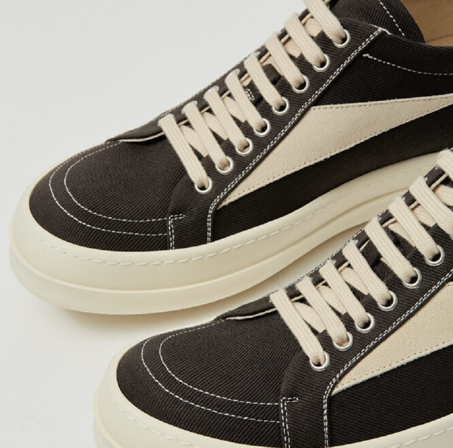 Giay Rick Owens Drkshdw Suede Vintage 'Dark Dust' DS01C6803-DKLVS-7881