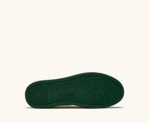 Giay Autry Medalist Low Goatskin Frayed 'White Eden' AULM-CB08