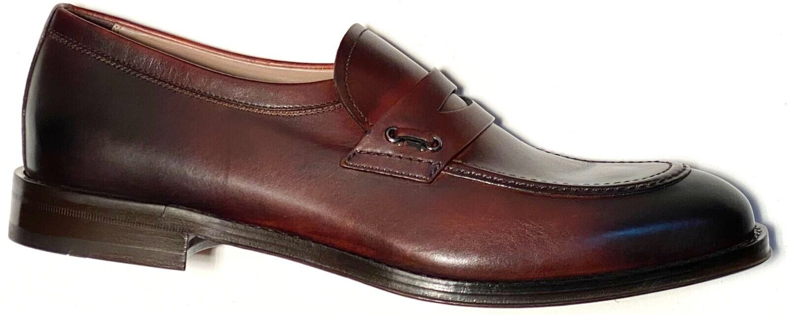 Giay Salvatore Ferragamo Penny Loafers 'Brown' 0741643