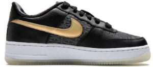 Giay Nike Air Force 1 Low LV8 'Black Metallic Gold' FN6977-010