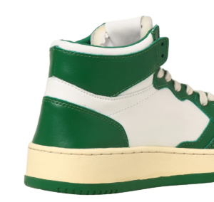 Giay Autry Medalist Mid Leather 'Green White' AUMM-WB03