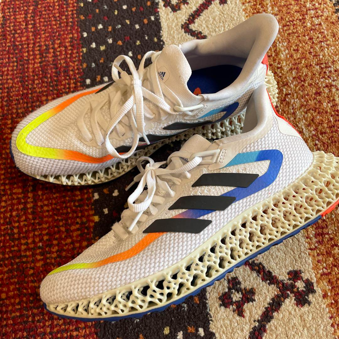 Alternative view of Giày Adidas 4DFWD 2 'White Power Blue' HQ1039