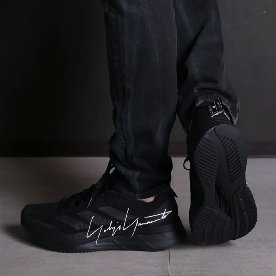 Giay Adidas Y-3 adiZero Boston 11 'Black White' IE9395