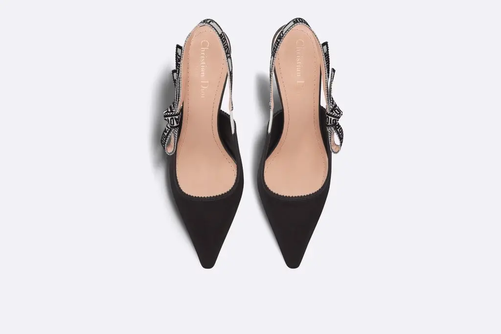 Giay Dior J'Adior Slingback Pump 'Black' KCP919SEM-S900