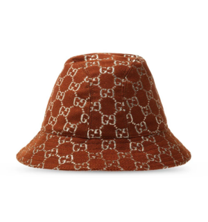 Mu Gucci Lurex Hat 'Brown' 631951-3HK74-2500