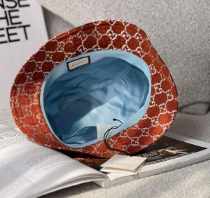 Mu Gucci Lurex Hat 'Brown' 631951-3HK74-2500