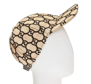 Mu Gucci Woven Baseball Cap 'Beige' 577900-3HH38-9260