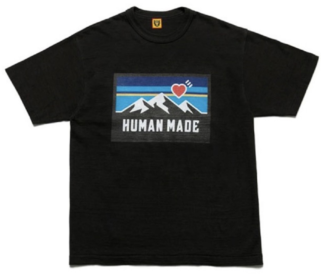 Ao Human Made Cartoon Print 'Black'