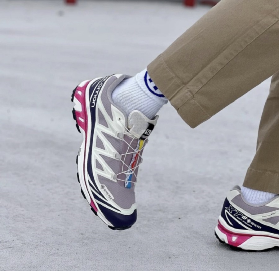 Giay Salomon x Kith XT-6 Gore-Tex 'Moonscape' L47206600