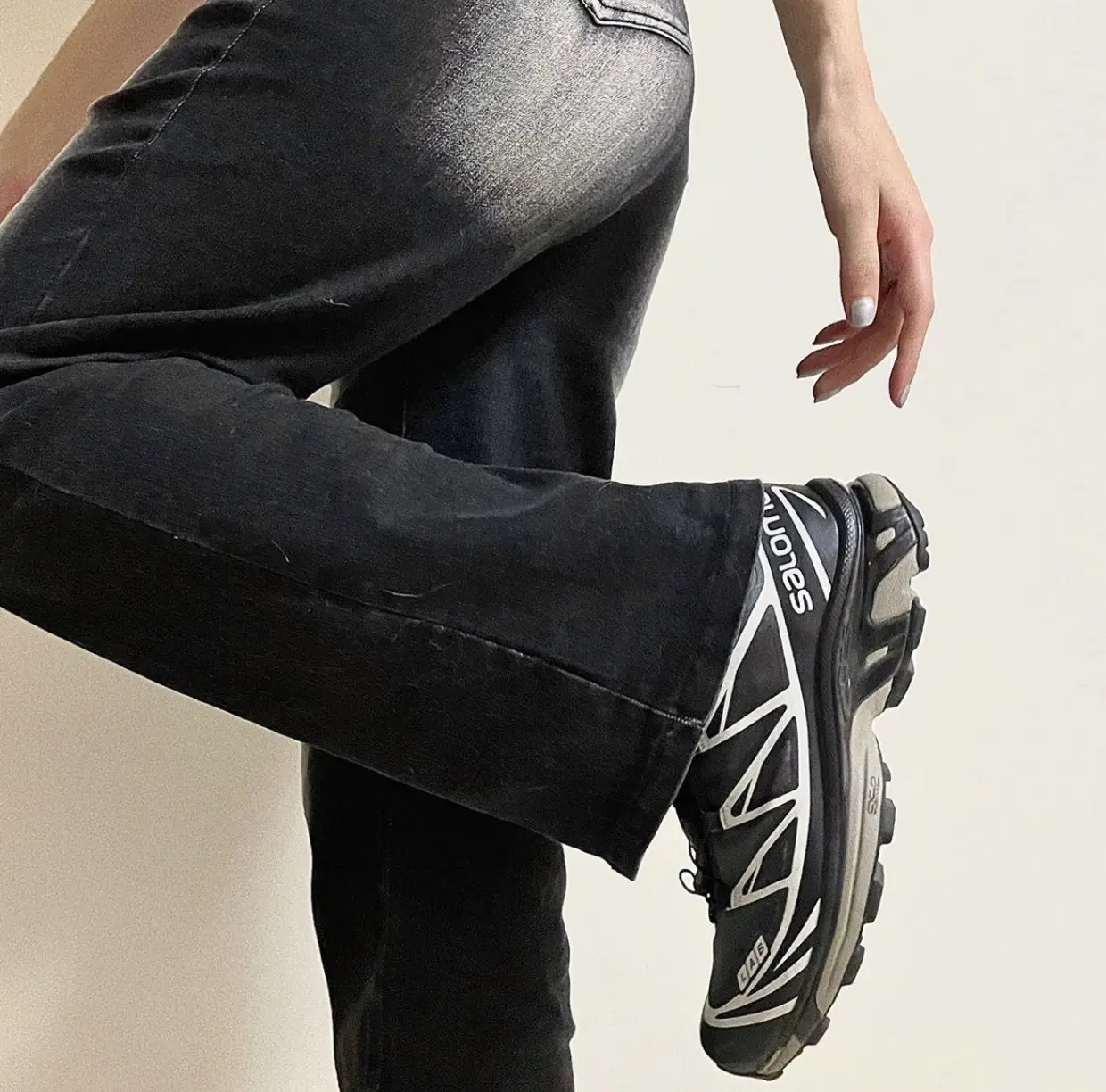 Giay Salomon x DSM XT-6 'Black' L41717000