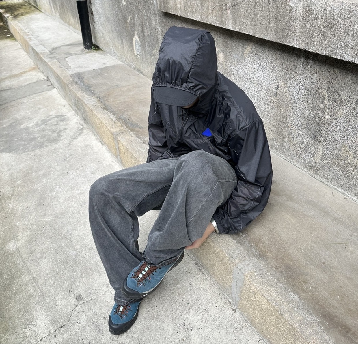 Giay Salomon x The Broken Arm X-Desalpes GTX for TBA 'Blue' L41548400