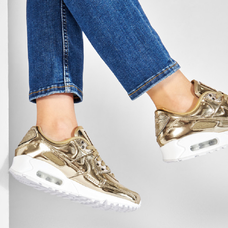 Giay Nike Air Max 90 'Metallic Pack Gold' CQ6639-700