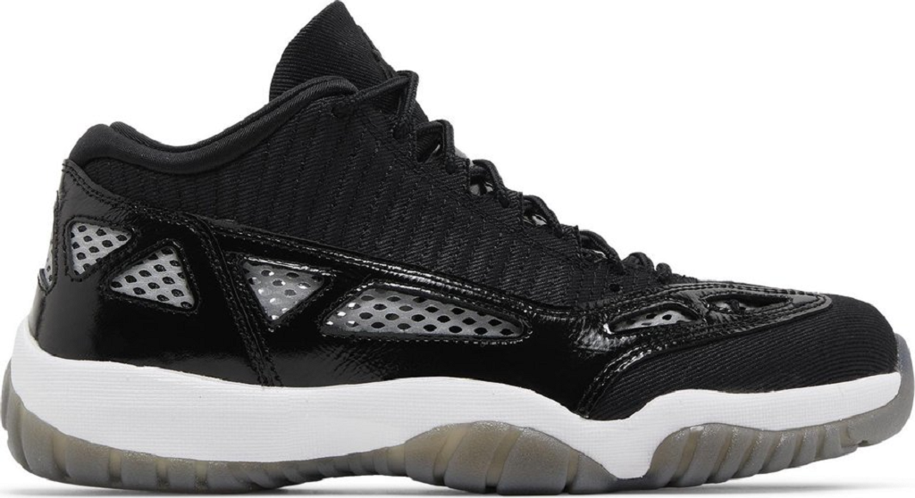 Giay Nike Air Jordan 11 Retro Low IE 'Black White' 919712-001