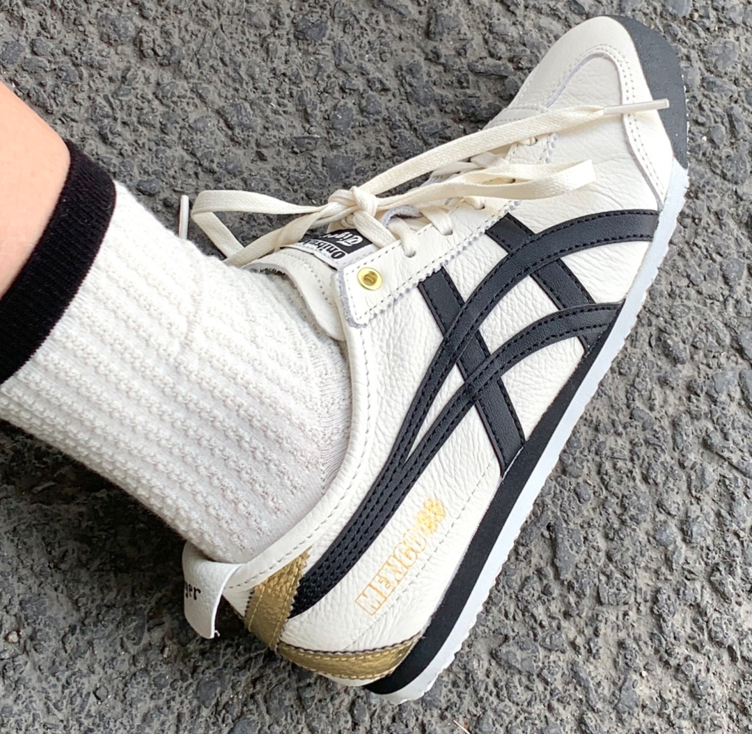 Giay Onitsuka Mexico 66 'Cream Black' 1183B493-100