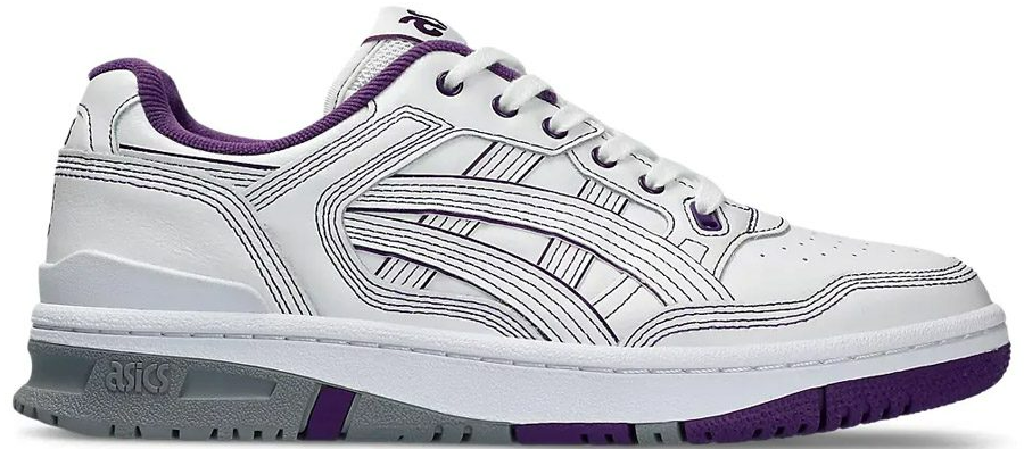 Giay Asics x Needles EX89 'White Purple' 1201A942-100