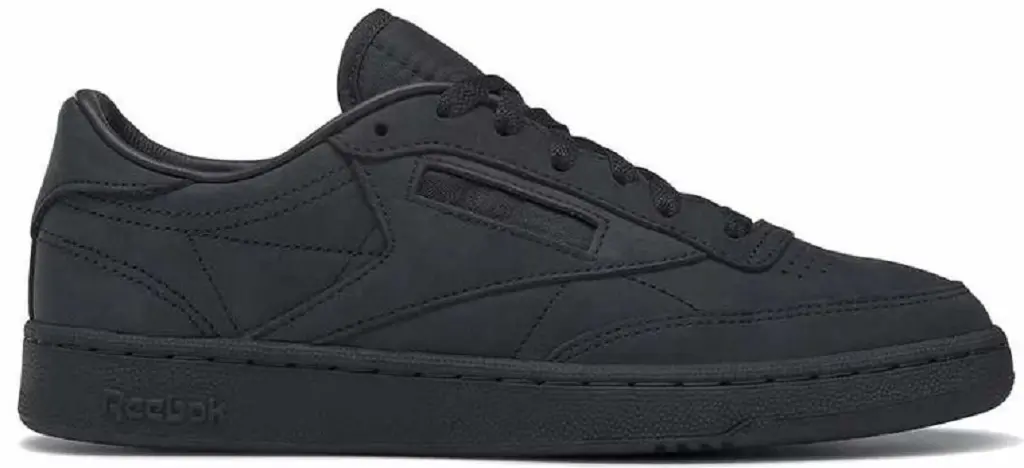 Giay Reebok x JJJJound Club C 85 'Triple Black' IG8240